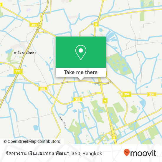 จัดหางาน เงินและทอง พัฒนา, 350 map