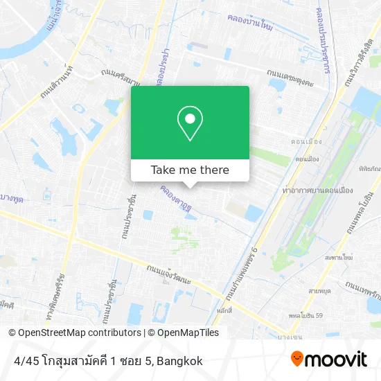 4/45 โกสุมสามัคคี 1 ซอย 5 map