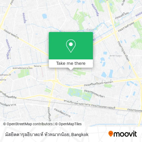 มัสยิดดารุลอิบาดะห์ หัวหมากน้อย map