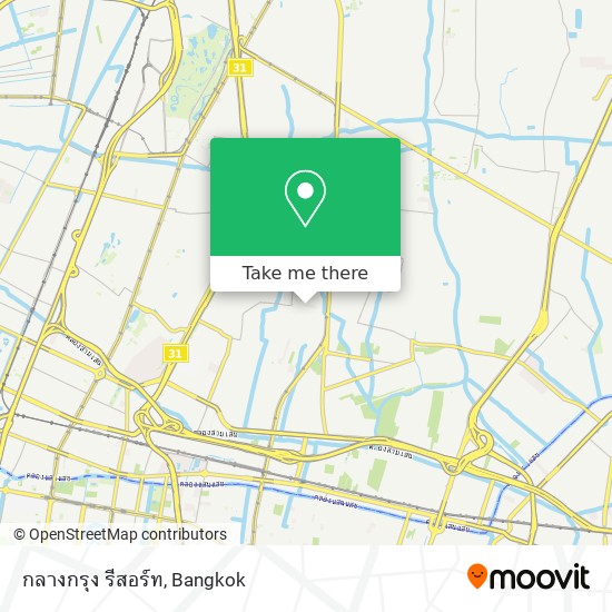 กลางกรุง รีสอร์ท map