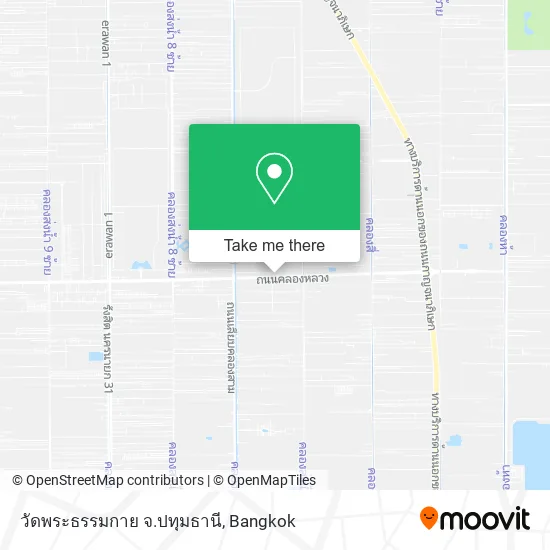 วัดพระธรรมกาย จ.ปทุมธานี map