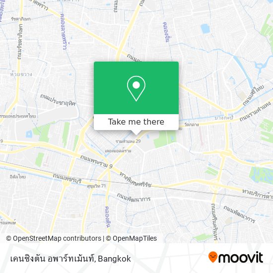 เคนซิงตัน อพาร์ทเม้นท์ map