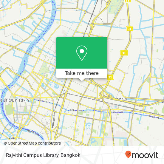 Rajvithi Campus Library map