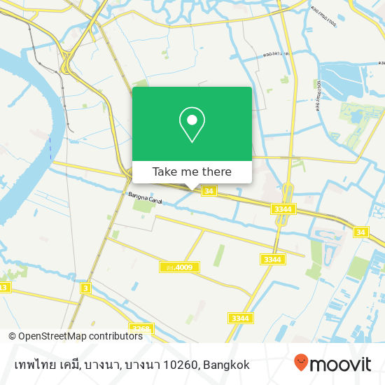 เทพไทย เคมี, บางนา, บางนา 10260 map