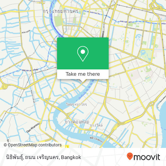 นิธิพันธุ์, ถนน เจริญนคร map