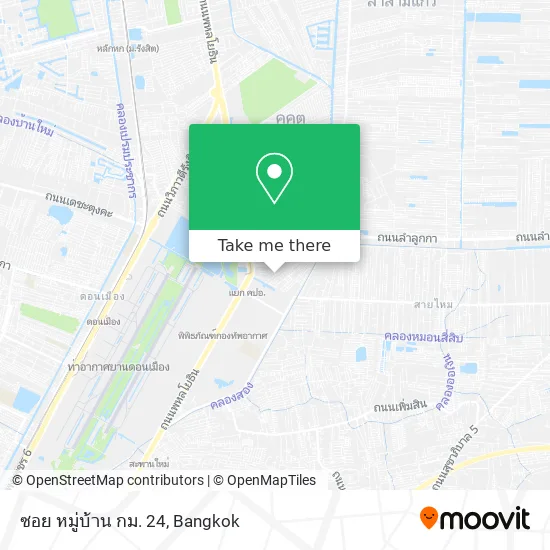ซอย หมู่บ้าน กม. 24 map