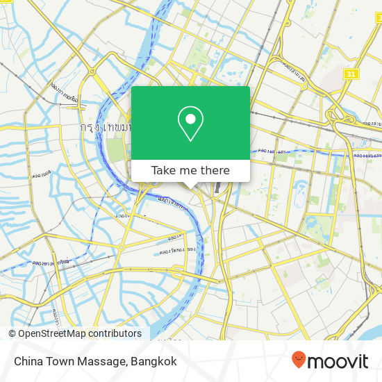 China Town Massage map