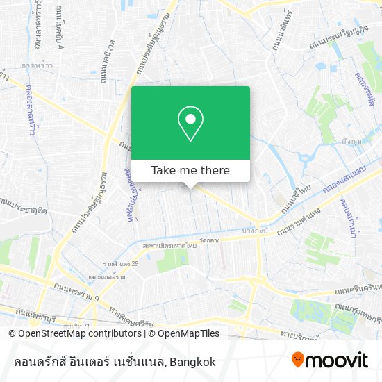 คอนดรักส์ อินเตอร์ เนชั่นแนล map