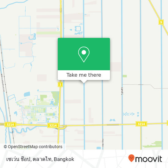 เซเว่น ช๊อป, ตลาดไท map