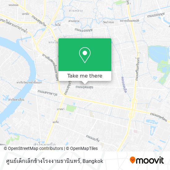 ศูนย์เด็กเล็กข้างโรงงานธานินทร์ map