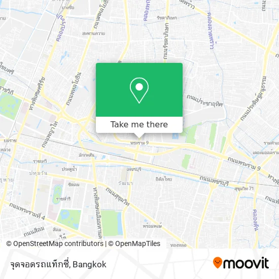 จุดจอดรถแท็กซี่ map