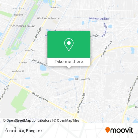 บ้านน้ำส้ม map