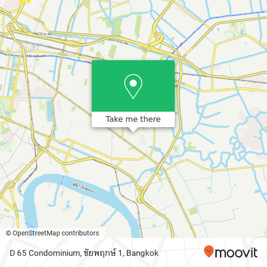 D 65 Condominium, ชัยพฤกษ์ 1 map