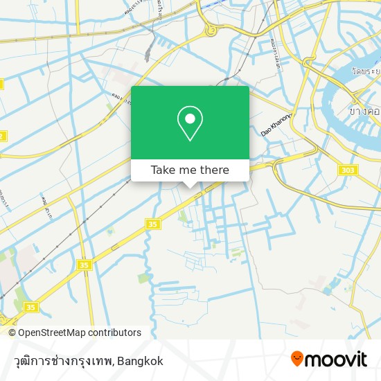 วุฒิการช่างกรุงเทพ map