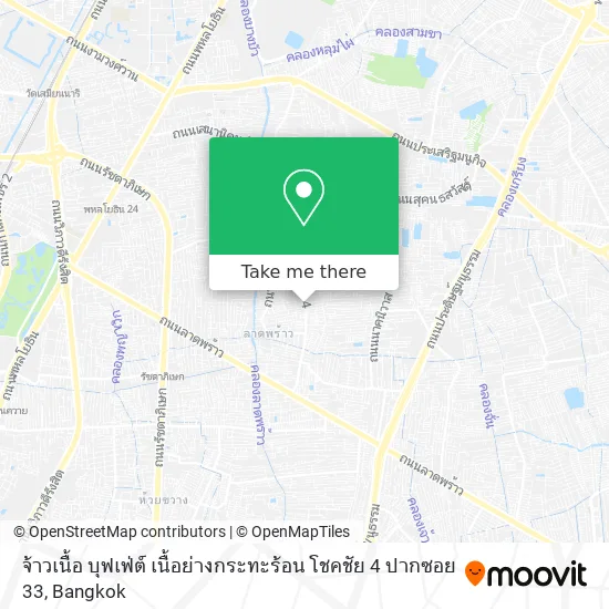 จ้าวเนื้อ บุฟเฟ่ต์ เนื้อย่างกระทะร้อน โชคชัย 4 ปากซอย 33 map