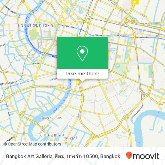 Bangkok Art Galleria, สีลม, บางรัก 10500 map