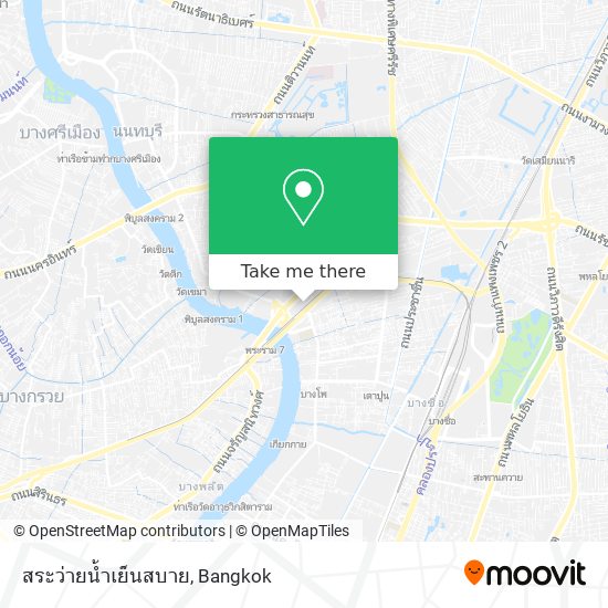 สระว่ายน้ำเย็นสบาย map