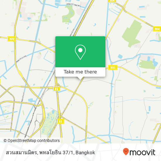 สวนสมานมิตร, พหลโยธิน 37/1 map