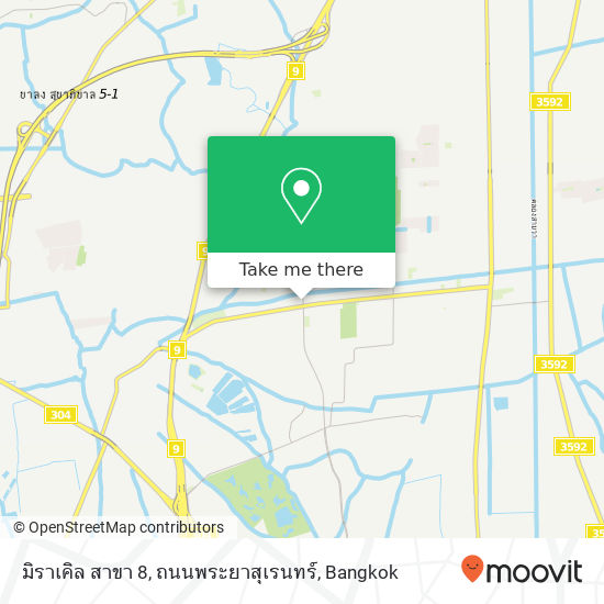 มิราเคิล สาขา 8, ถนนพระยาสุเรนทร์ map