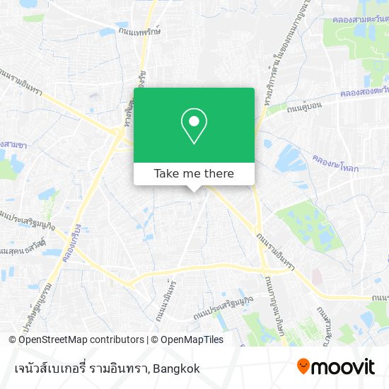 เจนัวส์เบเกอรี่ รามอินทรา map