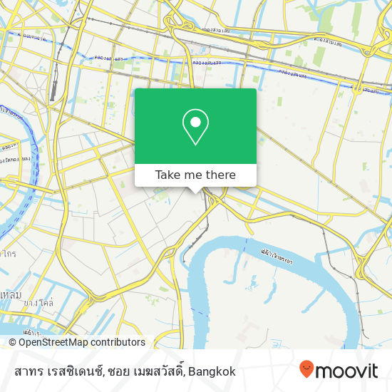 สาทร เรสซิเดนซ์, ซอย เมฆสวัสดิ์ map