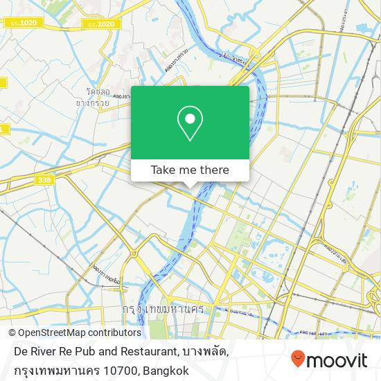 De River Re Pub and Restaurant, บางพลัด, กรุงเทพมหานคร 10700 map