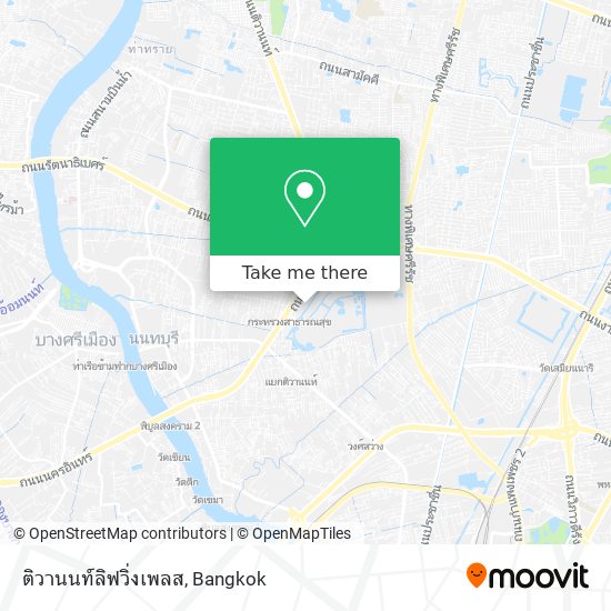 ติวานนท์ลิฟวิ่งเพลส map