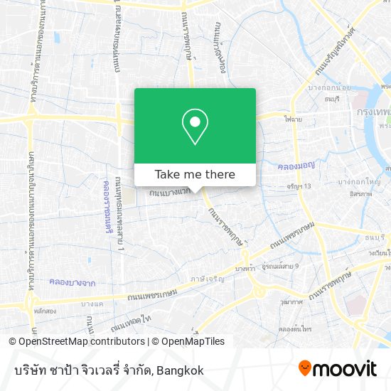 บริษัท ซาป้า จิวเวลรี่ จำกัด map