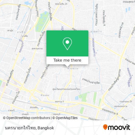 นครนายกไก่ไทย map