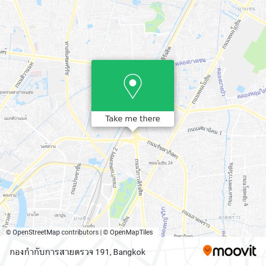 กองกำกับการสายตรวจ 191 map