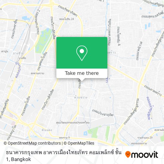 ธนาคารกรุงเทพ อาคารเมืองไทยภัทร คอมเพล็กซ์ ชั้น 1 map