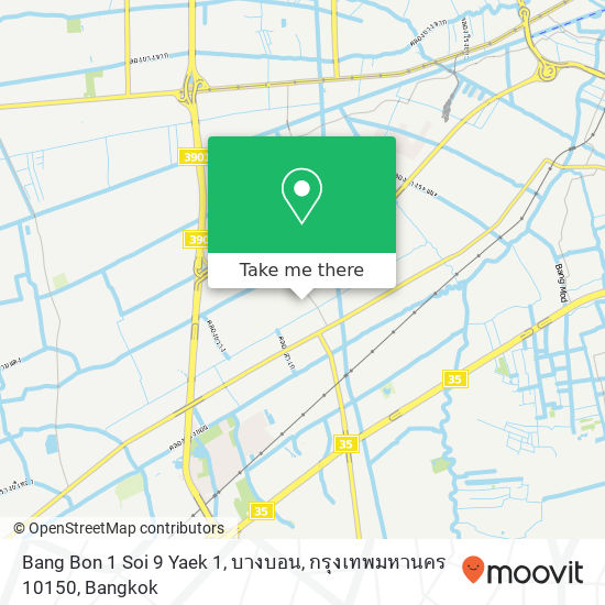 Bang Bon 1 Soi 9 Yaek 1, บางบอน, กรุงเทพมหานคร 10150 map