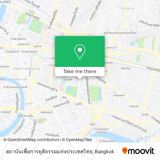 สถาบันเพื่อการยุติธรรมแห่งประเทศไทย map