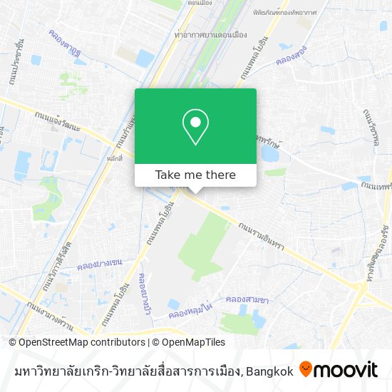 มหาวิทยาลัยเกริก-วิทยาลัยสื่อสารการเมือง map