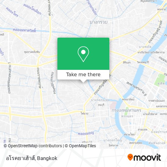 อโรคยาเฮ้าส์ map