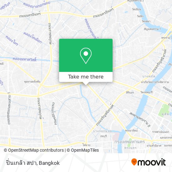 ปิ่นเกล้า สปา map