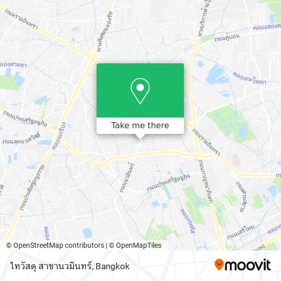 ไทวัสดุ สาขานวมินทร์ map