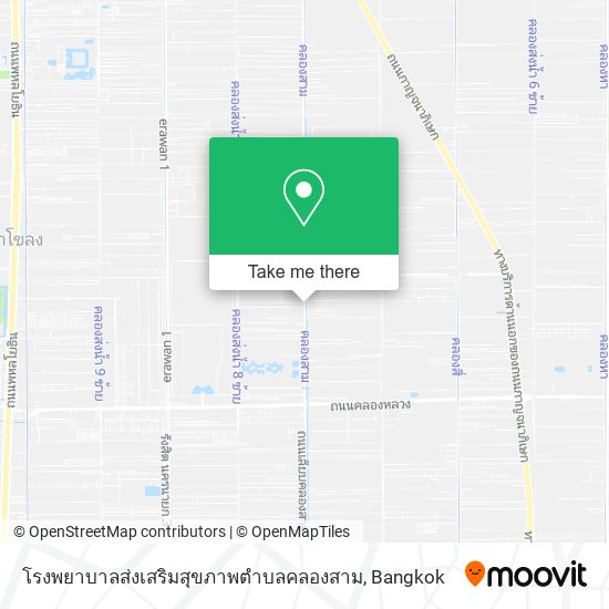 โรงพยาบาลส่งเสริมสุขภาพตำบลคลองสาม map