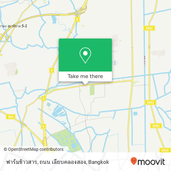 ฟาร์มข้าวสาร, ถนน เลียบคลองสอง map