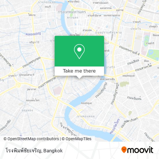 โรงพิมพ์ชัยเจริญ map