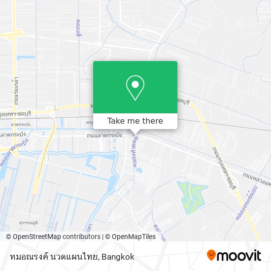 หมอณรงค์ นวดแผนไทย map