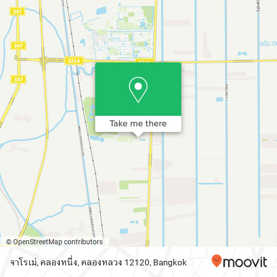 จาโรเม่, คลองหนึ่ง, คลองหลวง 12120 map