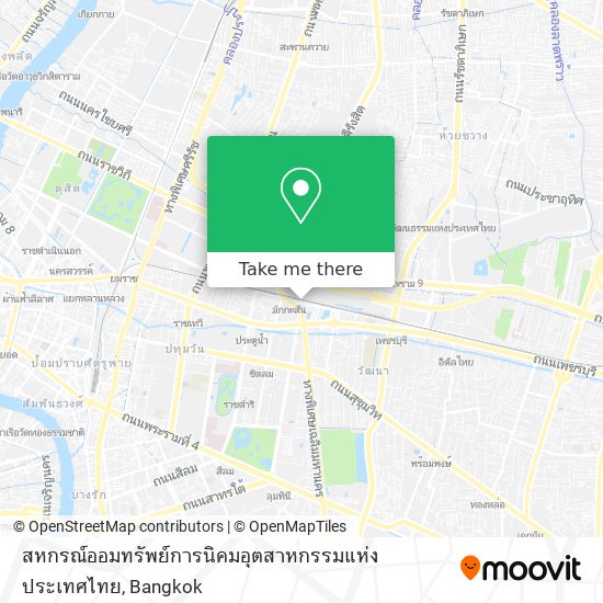 สหกรณ์ออมทรัพย์การนิคมอุตสาหกรรมแห่งประเทศไทย map