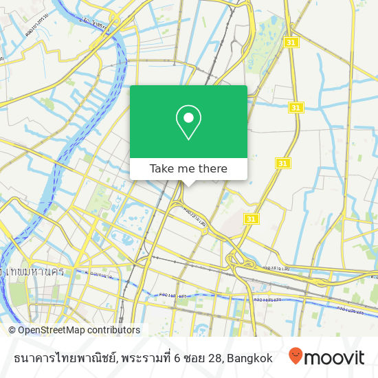 ธนาคารไทยพาณิชย์, พระรามที่ 6 ซอย 28 map