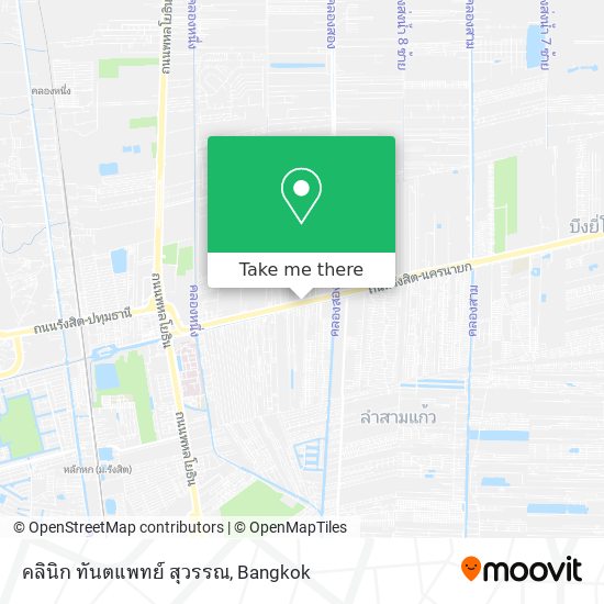 คลินิก ทันตแพทย์ สุวรรณ map