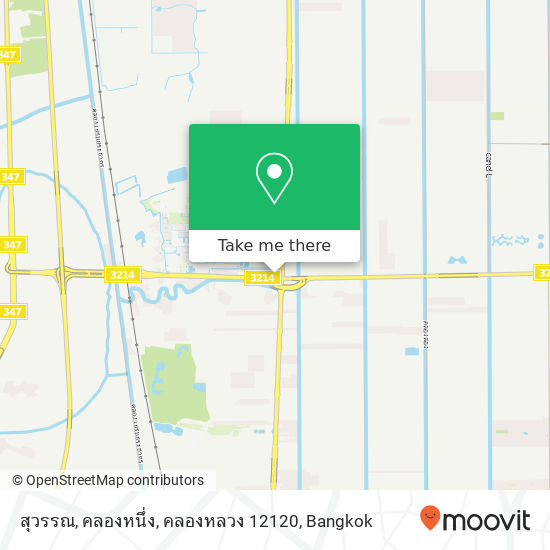 สุวรรณ, คลองหนึ่ง, คลองหลวง 12120 map