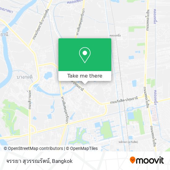 จรรยา สุวรรณรัตน์ map