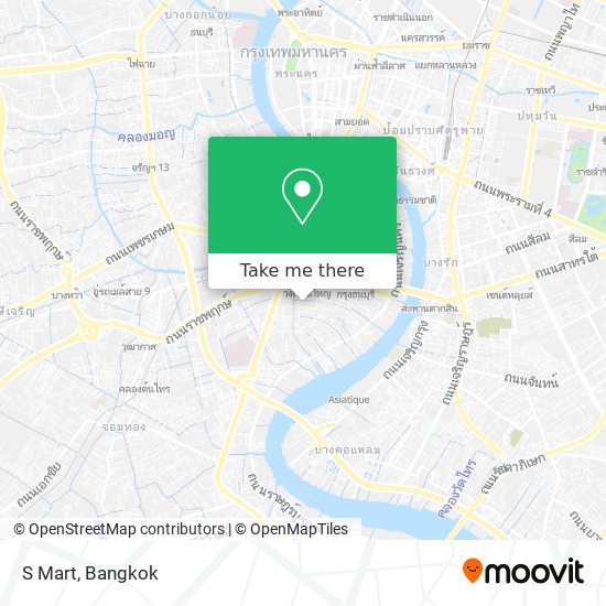 S Mart map