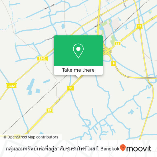 กลุ่มออมทรัพย์เพ่อที่อยู่อาศัยชุมชนโฟร์โมสต์ map