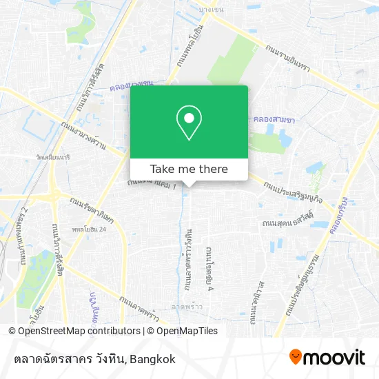 ตลาดฉัตรสาคร วังหิน map